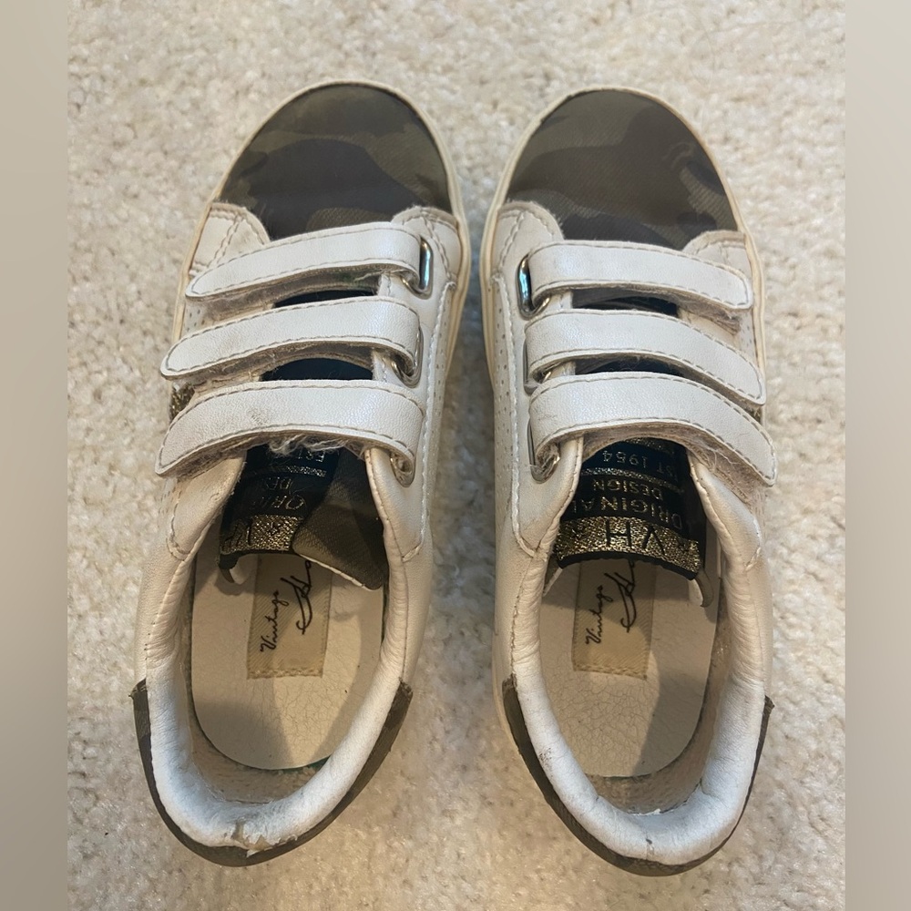 Vintage Havana White Kids Sneakers